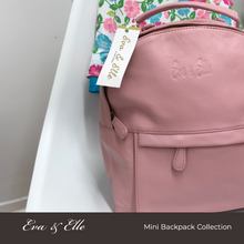 Load image into Gallery viewer, Baby Pink - Leather Mini Backpack