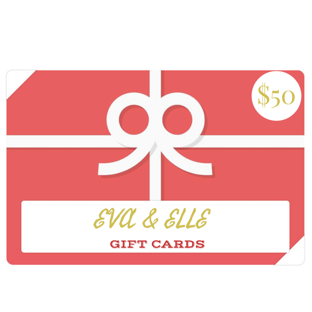 Gift Card value $50