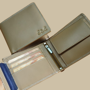 Men's Leather Wallet - Tan