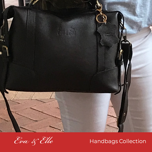 Black - Leather Fashion Handbag
