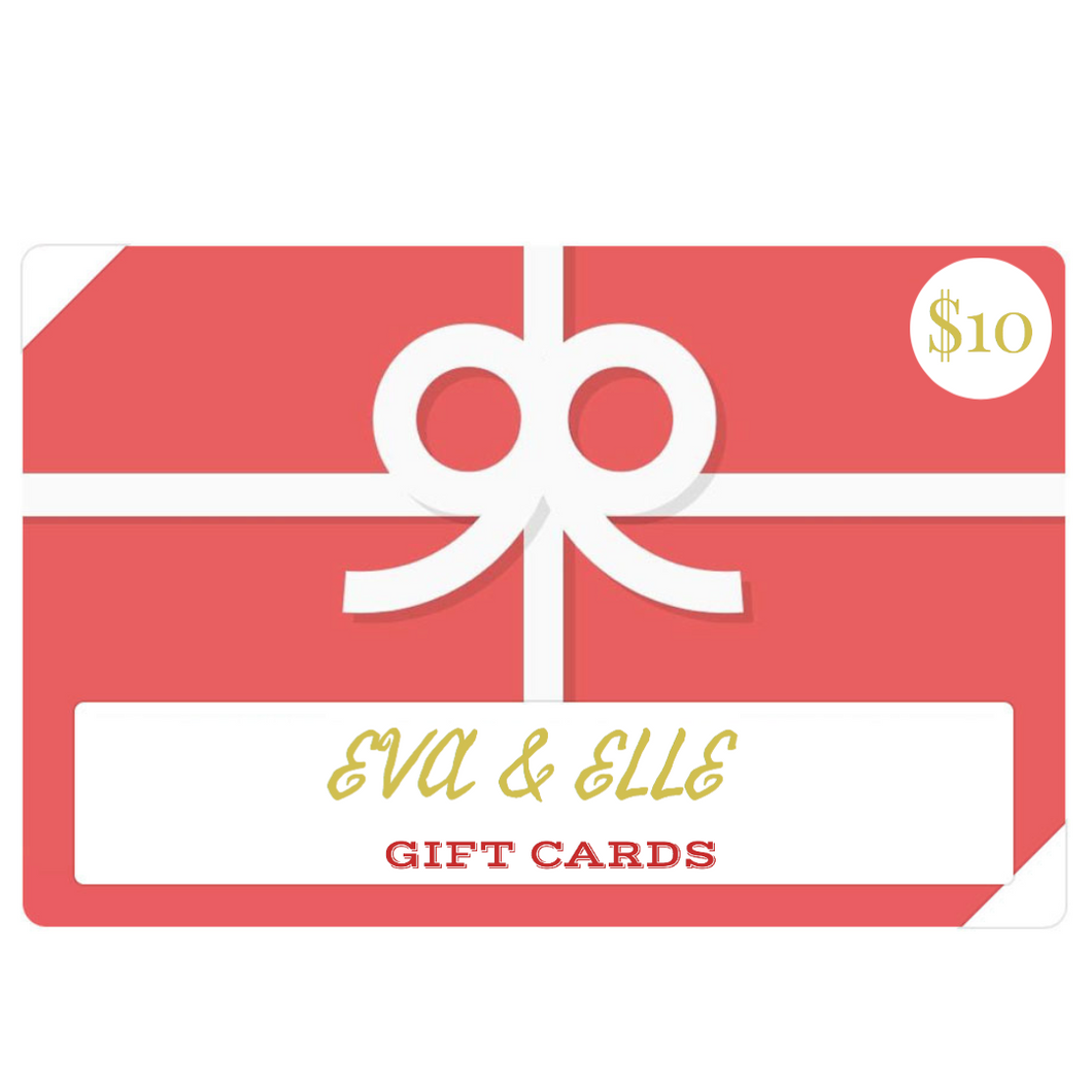 Gift Card value  $10