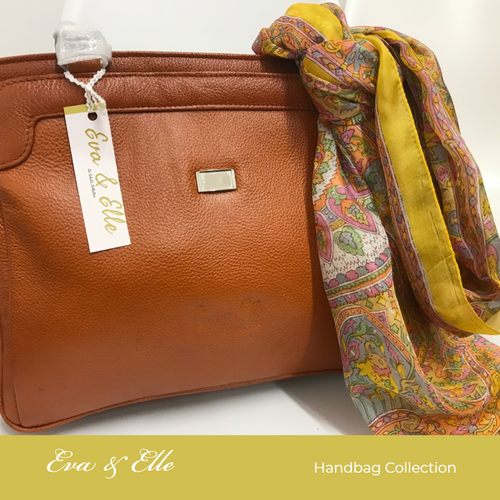 Terra-Cotta - E&E Leather Fashion Handbag