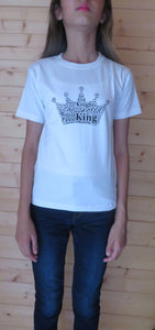 Crown in Black - Short Sleeve T-Shirt
