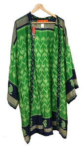 Kimono Robe - Neon Green