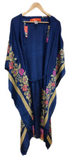 Load image into Gallery viewer, Kimono with Flap sleeves - Navy Blue