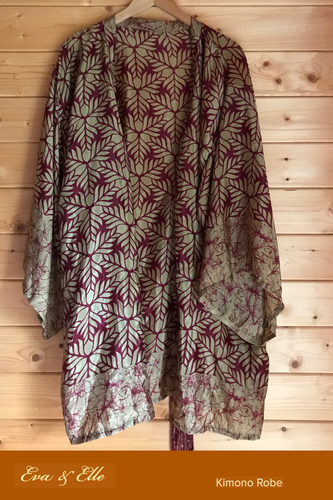 Kimono Robe - Autumn colours
