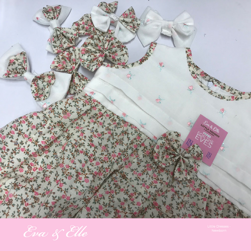 Little Dresses  in trims - Newborn