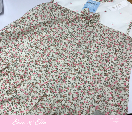Little Dresses  in tiny floral print  - 3 - 4 years