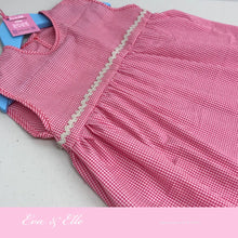 Load image into Gallery viewer, Little Red Gingham Sleeveless for 12 - 18 Months