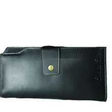 Load image into Gallery viewer, Women&#39;s Leather Wallet - Black